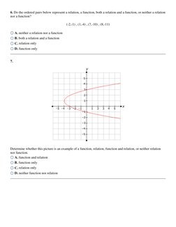 Function vs Relation Worksheet | PDF | Function (Mathematics ...