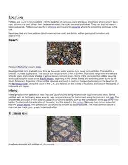 (https://en.wikipedia.org/wiki/File:Pebble_lane.JPG) (https://en.wikipedia.org/wiki/File:Pebbles_in_Rethymno's_beach.jpg)Loc