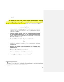 10 
 
 
 
 
x x x x36 
 
 
After summons were served, Vicente, Rosendo, Ligaya and Daina were, however, declared in 
default