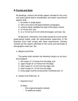 Judicative Paper Efficient Use of Paper Rule Guidelines | PDF | Judiciaries | Government ...