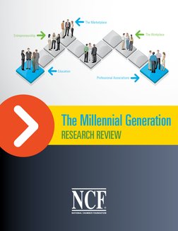 The Millennial Generation 
Research Review
Education
Entrepreneurship
The Marketplace
The Workplace
Professional Associations