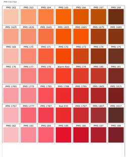 Pantone Matching System Color Chart: PMS Colors Used For Printing | PDF