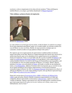 escritores y críticos simpatizantes de las ideas del arte moderno.10 Hasta allí llegaron 
también Renoir y sus amigos, que ha
