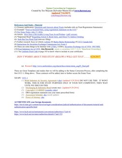UCC-1 Filing and Birth Certificate Guide | PDF | Uniform Commercial ...