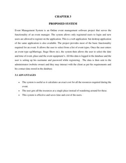 Event Management Progrma Report.pdf Event Management Project Report | PDF | Php | Unit Testing