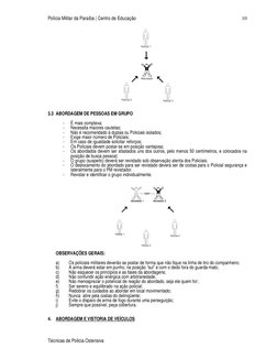 Polícia Militar da Paraíba | Centro de Educação 
Técnicas de Policia Ostensiva 
10
 
Abordado
Policial 3
Policial 2
Policial
