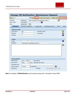 Sap Pm Guide SAP PM Notification and Order Guide | PDF | Software | System Software