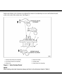 Detroit s60 Valve Adjustment PDF | PDF