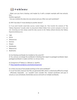 8 
 
- Make sure you have a backup, and maybe try it with a simpler example with two extracts 
first.   
Another approach