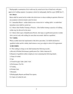 Welder Qualification Procedure Overview | PDF | Technology & Engineering