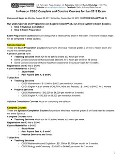 6-8​ ​Parkington​ ​Plaza,​ ​Kingston​ ​10,​ ​Telephone​ ​968-8427,​Text/WhatsApp​:​ ​990-7753, 
Website:​ ​www.mathsunlimit