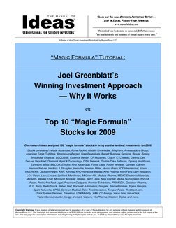 Copyright Warning: It is a violation of federal copyright law to reproduce all or part of this publication for any purpose wi