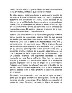 María, modelo de esperanza y fe | PDF | María, madre de Jesús ...