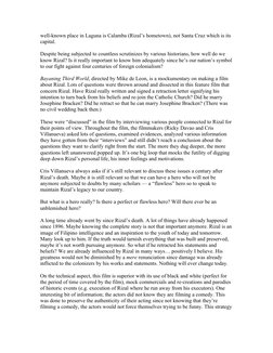 well-known place in Laguna is Calamba (Rizal’s hometown), not Santa Cruz which is its 
capital.
Despite being subjected to co