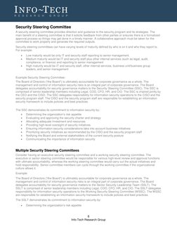 Security Governance Structure Template | PDF | Information Security ...