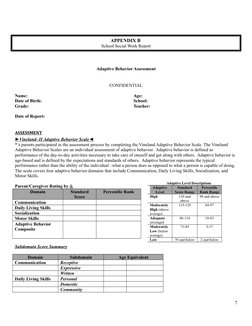 Autism Spectrum Disorder Evaluation Report | PDF | Autism Spectrum | Autism
