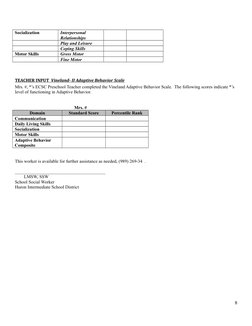 Autism Spectrum Disorder Evaluation Report | PDF | Autism Spectrum | Autism