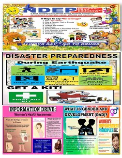 Ndep Backdrop NDEP Corner Posters | PDF