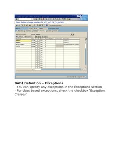 SAP BADI Implementation Guide | PDF | Method (Computer Programming ...