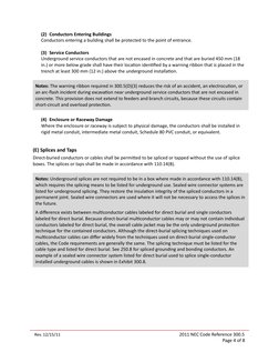 NEC 300.5: Underground Cable Guidelines | PDF | Electrical Wiring | Cable
