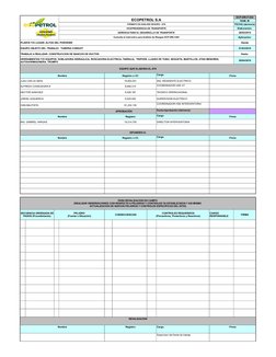 ECOPETROL S.A
ECP-DRI-F-034
RAM: M
FORMATO DE ANALISIS SEGURO - ATS
FECHA (de/mm/a)
VICEPRESIDENCIA DE TRANSPORTE
Elaboración