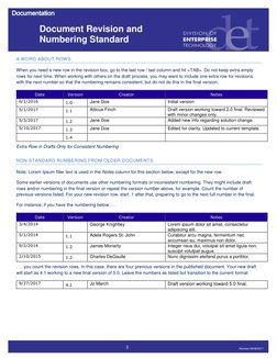 Document Revision and Numbering Guide | PDF | Acronym | Computing