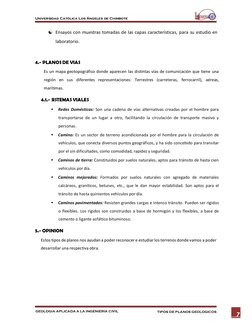 Universidad Católica Los Ángeles de Chimbote 
GEOLOGIA APLICADA A LA INGENIERIA CIVIL 
TIPOS DE PLANOS GEOLOGICOS 
7