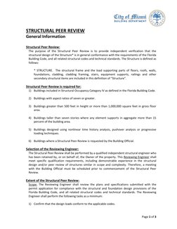 Structural Peer Review Guidelines | PDF | Structural Engineering ...