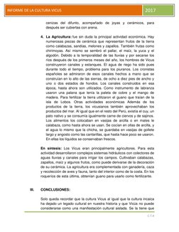 C.T.A 
 
INFORME DE LA CULTURA VICUS 
2017 
cenizas del difunto, acompañado de joyas y cerámicos, para 
después ser cubie