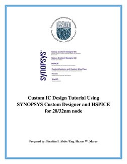 Synopsys 28nm Tutorial | PDF | Electronics | System Software