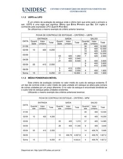 CENTRO UNIVERSITÁRIO DE DESENVOLVIMENTO DO 
CENTRO-OESTE 
 
Disponível em: http://julio1976.sites.uol.com.br 
2 
1.1.2 UEPS