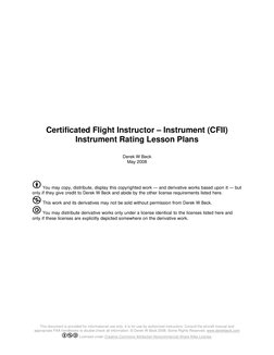 CFII Lesson Plans | PDF | Instrument Flight Rules | Airspeed