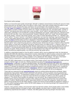 (https://en.wikipedia.org/wiki/File:Pure_Kashmiri_saffron_pack_08.jpg) 
Pure Kashmiri saffron package 
Saffron is not all of