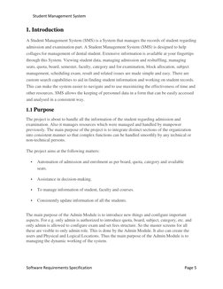 SRS for Student Management System | PDF | World Wide Web | Internet & Web