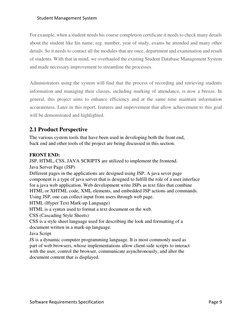 SRS for Student Management System | PDF | World Wide Web | Internet & Web