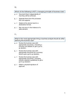 Cbip Sample Question CBAP Exam: 150 Mixed Questions & Answers | PDF | Business Analysis ...