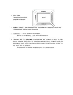 Understanding Stage Areas and Directions | PDF | Actor | Performing Arts