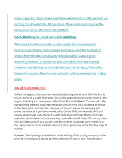 have to pay Rs. 10 per share and those who bid at Rs. 100, will end up 
getting the refund of Rs. 10 per share. Once each inv