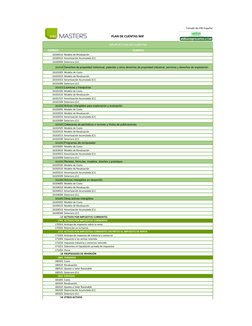 Plan de Cuentas según NIIF PDF | PDF | normas internacionales de ...