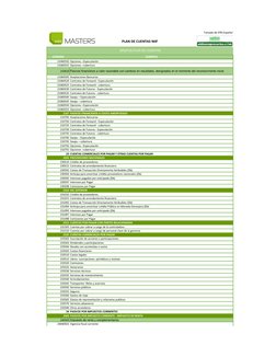 Plan de Cuentas según NIIF PDF | PDF | normas internacionales de ...