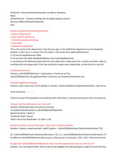 cxGrid Customization and Usage Guide | PDF | Boolean Data Type | Data Type