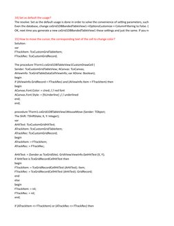 cxGrid Customization and Usage Guide | PDF | Boolean Data Type | Data Type