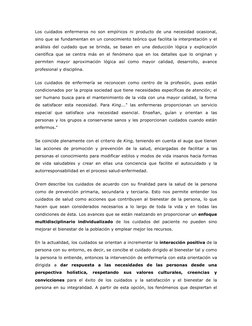 Los cuidados enfermeros no son empíricos ni producto de una necesidad ocasional, 
sino que se fundamentan en un conocimiento