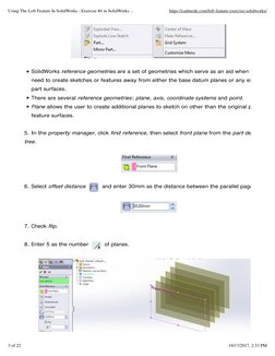 Mastering Loft Feature in SolidWorks | PDF | Space | Geometry