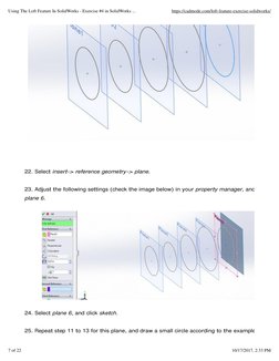 Mastering Loft Feature in SolidWorks | PDF | Space | Geometry