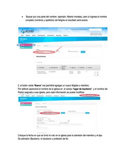 Ingreso al Sistema ACMS para Secretarios | PDF | Point and Click ...
