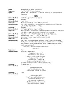 Rapunzel Musical Play Script | PDF