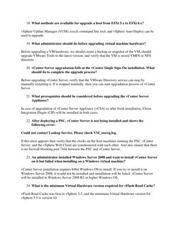 VMware Scenario-Based Interview Q&A | PDF | Virtual Machine | Public ...