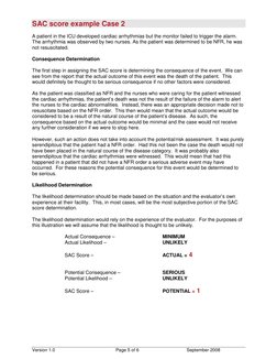 Sac Rating Classifications Guide to Severity Assessment Code (SAC) | PDF | Risk | Incident Management