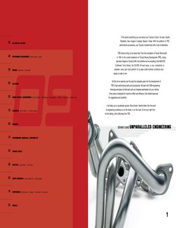 TRD Performance Parts Catalog | PDF | Toyota | Motor Vehicle
